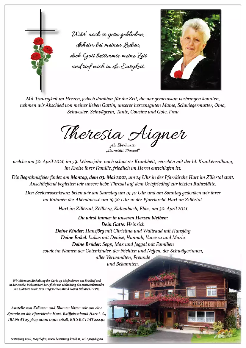 Parte von Theresia Aigner